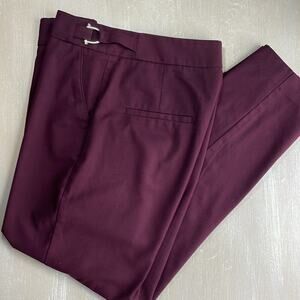 Mango MNG ankle pants/ trousers with D link/stirrup design